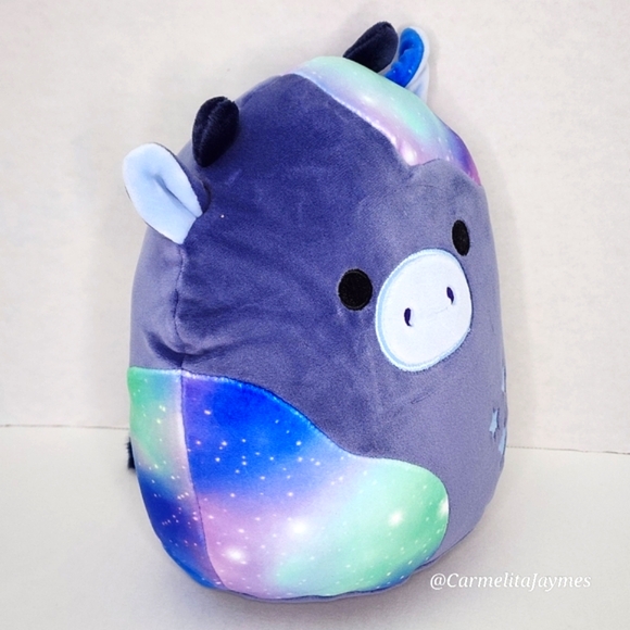 🖤 RIVKA ✨️ 8" Galaxy Cow Select Series Black Tag Original Squishmallow ☆ NWT ☆ - Picture 9 of 11